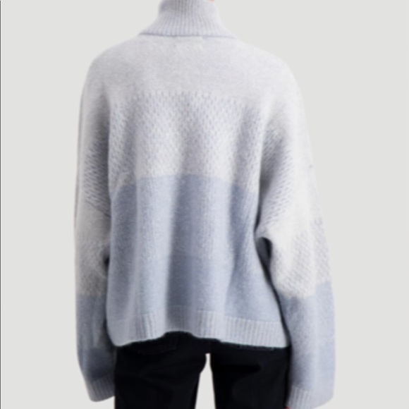 Holzweiler Tine Knit Fading Blue Zip 